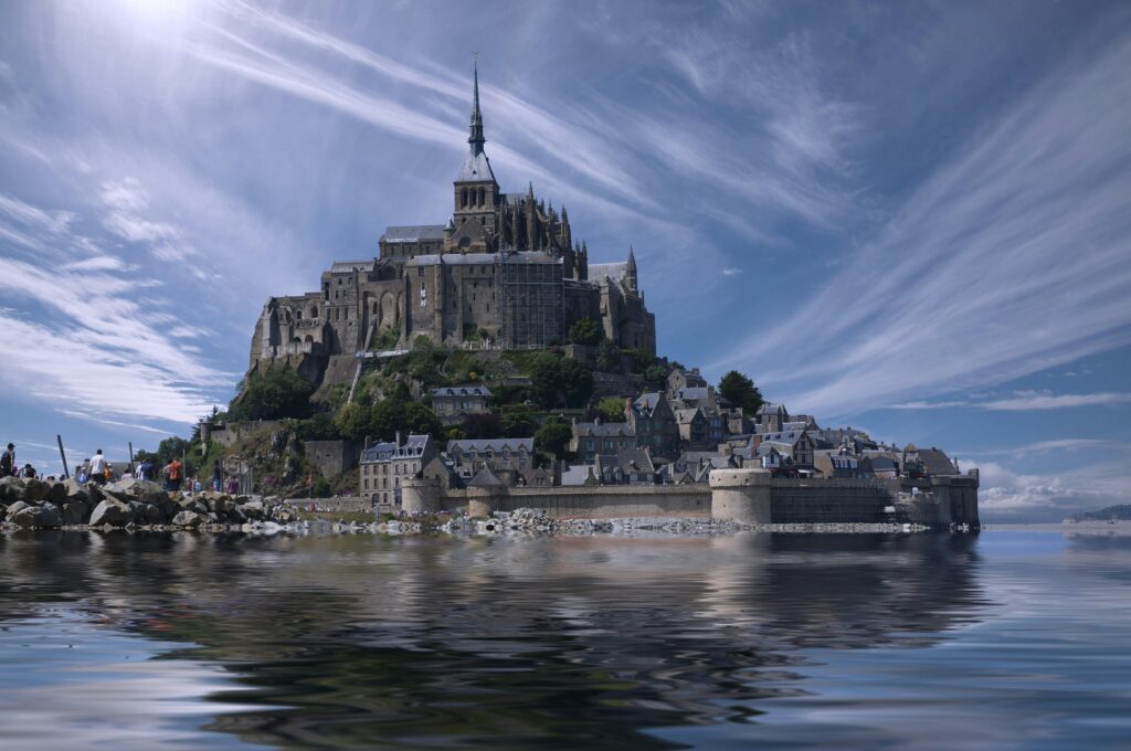 Mont Saint-Michel, Franciaország